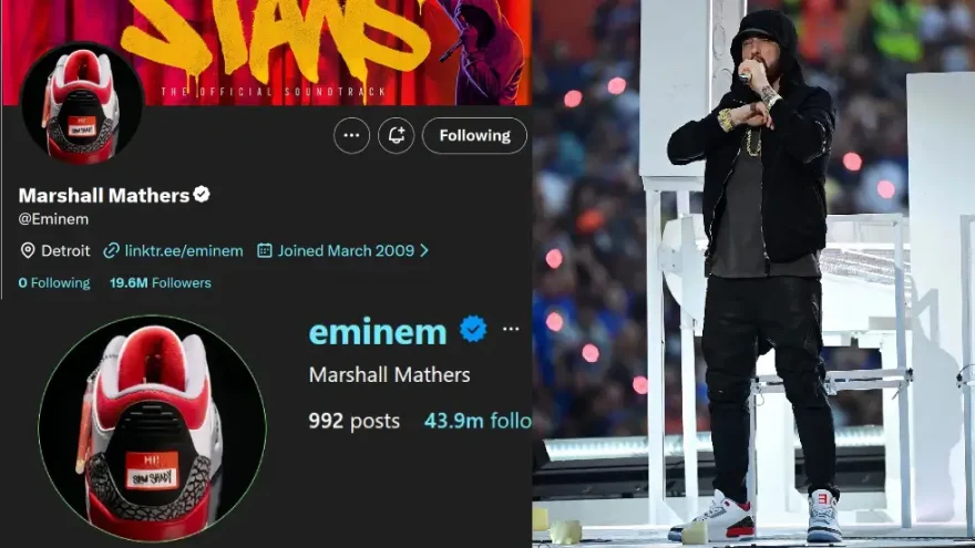 Eminem Turns Profile Picture Into Charity Push