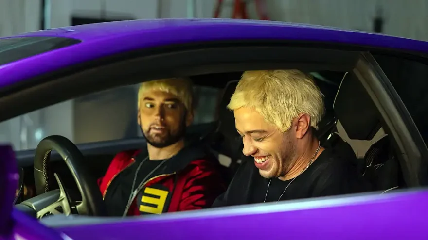 Pete Davidson Hid Eminem CDs in Rod Stewart Cases