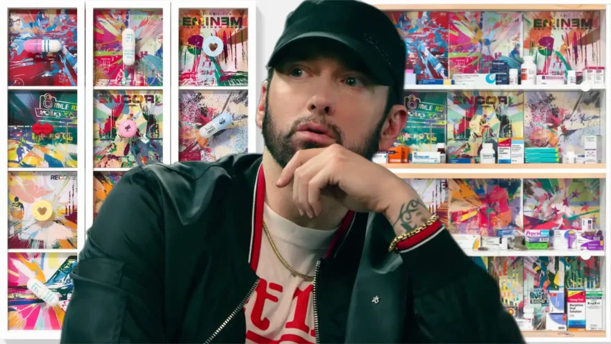 Eminem x Damien Hirst Exhibition Opens in London