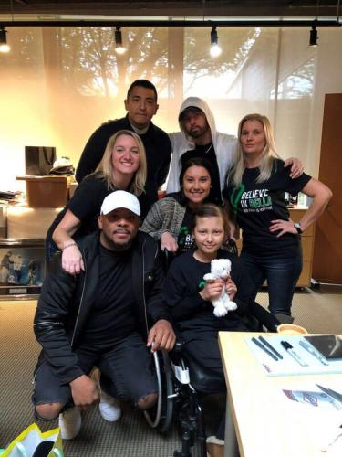 In October, Eminem and Make-A-Wish Foundation arranged a meeting with a fan named Isabella